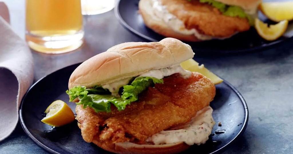 Traditional Fish Sandwich Beachside Stall: Savor the Seaside Flavor